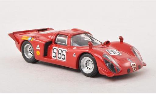 Modellautos Alfa Romeo 33.2 1/43 Best Coupe No.86 Nürburgring 1969 Alfa Romeo 33.2 1/43 Best Coupe No.86 Nürburgring 1969 modellautos