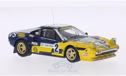 Modellautos Ferrari 308 GTB 1/43 Best GTB No.2 Olio Fiat Rallye Valli Piacentine 1980 Nico/G.Barban Ferrari 308 GTB 1/43 Best GTB No.2 Olio Fiat Rallye Valli Piacentine 1980 Nico/G.Barban modellautos