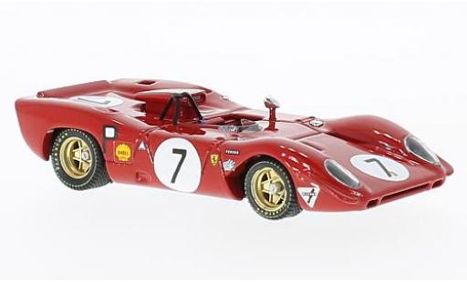 Ferrari 312 1/43 Best P Spyder No.7 1000 Km Nürburgring 1969 P.Rodriguez/C.Amon modellautos