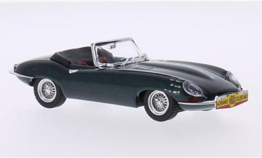 Modellautos Jaguar E-Type 1/43 Best mettalic grün 1962 Adriano Celentano Cantagiro Jaguar E-Type 1/43 Best mettalic grün 1962 Adriano Celentano Cantagiro modellautos