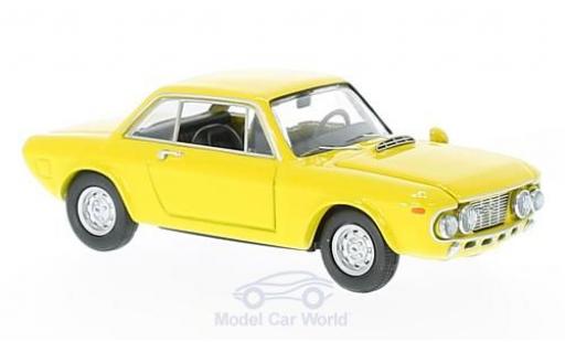 Modellautos Lancia Fulvia HF 1/43 Best Coupe 1600 HF Fanalone gelb 1968 Lancia Fulvia HF 1/43 Best Coupe 1600 HF Fanalone gelb 1968 modellautos