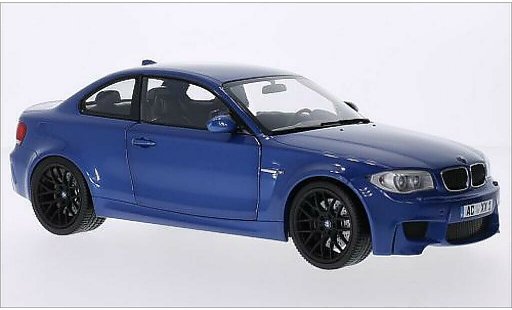Bmw 1M coupe 1/18 Minichamps mettalic blau 2011 E82 modellautos