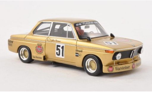 Bmw 2002 tii 1/43 Spark No.51 Warsteiner DRM Nurburgring 1976 modellautos