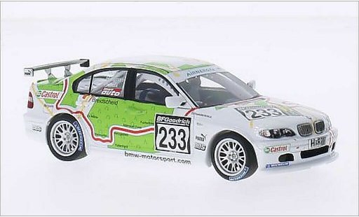 Bmw 320 vln 1/43 Minichamps E46 i (E46/4) No.233 Schubert Motorsport Nurburgring 2005 /Huismann modellautos
