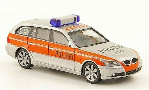 Bmw 520 police 1/87 Herpa E61 d Touring Polizei Schweiz modellautos