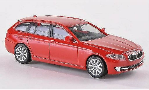 Bmw 530 touring 1/87 Herpa F11 i rot modellautos