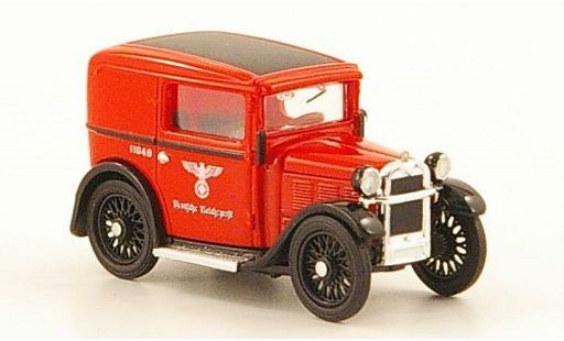 Bmw Dixi fourgon 1/87 Brekina Lieferwagen Deutsche Reichspost modellautos