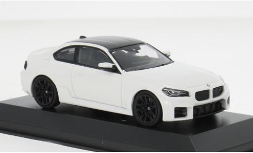 Bmw M2 1/43 Minichamps weiss 2023 1:43 modellautos