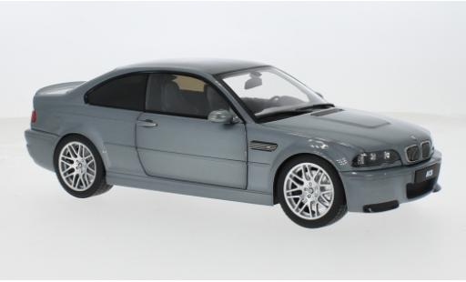 Bmw M3 1/18 Norev CSL E46 grau 1:18 modellautos