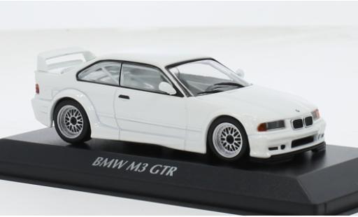 Bmw M3 1/43 Maxichamps (E36) GTR weiss 1:43 modellautos