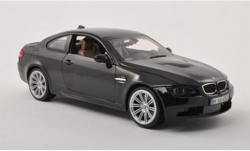 Bmw M3 1/18 Motormax (E92M) schwarz 1:18 modellautos