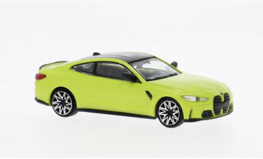 Bmw M4 1/87 Minichamps (G82) gelb 2020 1:87 modellautos