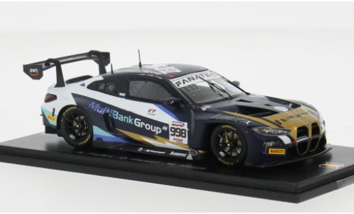 Bmw M4 1/43 Spark GT3 #998 1:43 modellautos