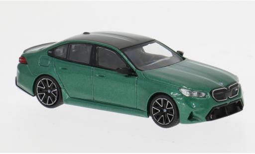 Bmw M5 1/64 Mini GT (G90) gr&uuml;n/schwarz 2024 1:64 modellautos