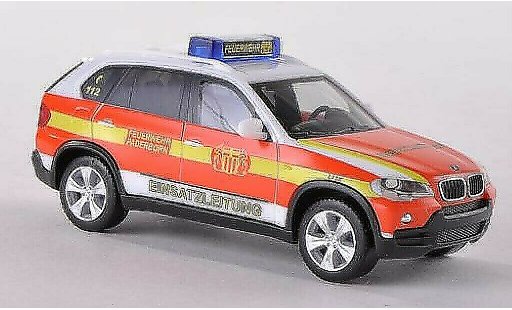 Bmw X5 E70 1/87 Herpa Einsatzleitwagen FW Paderborn modellautos