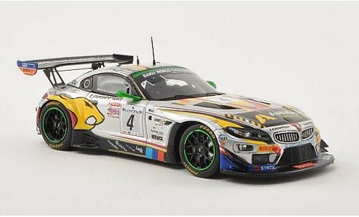 Bmw Z4 GT3 1/43 Spark E89 No.4 Marc VDS Racing Team 24h Spa 2013 /N.Catsburg modellautos