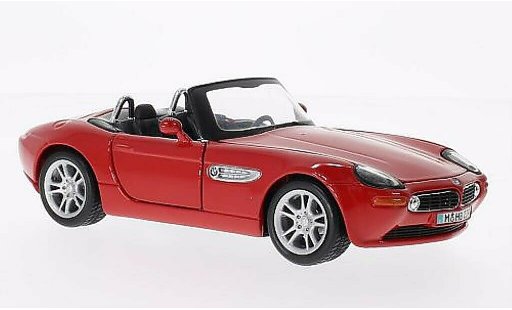 Bmw Z8 roadster 1/24 Maisto rot modellautos