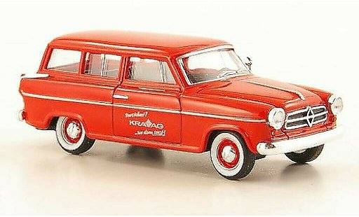 Borgward Isabella break 1/87 Herpa Kombi Kravag modellautos