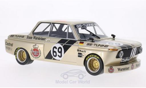 Bmw 2002 1/18 BoS Models Gr.2 No.69 GS Tuning Warsteiner DRM 1975 J.Obermoser modellautos