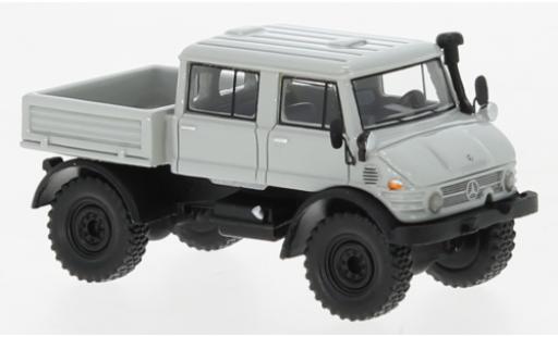 Modellautos Mercedes Unimog 1/87 BoS Models U416 DoKa gris clair 1977 Mercedes Unimog 1/87 BoS Models U416 DoKa gris clair 1977 modellautos
