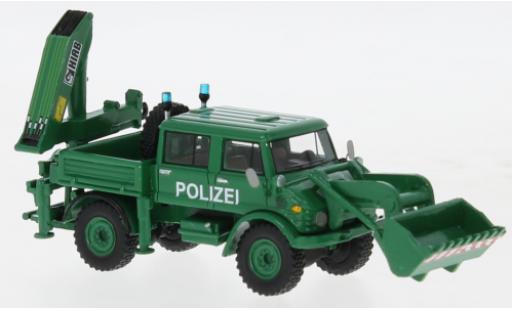 Modellautos Mercedes Unimog 1/87 BoS Models U416 DoKa police 1977 Mercedes Unimog 1/87 BoS Models U416 DoKa police 1977 modellautos
