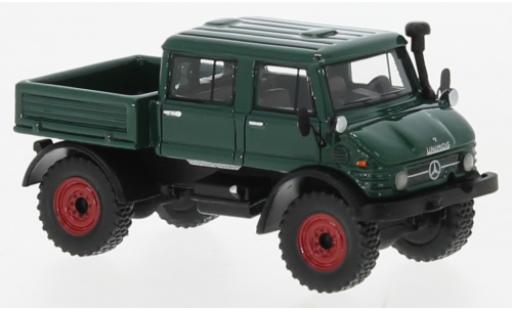 Modellautos Mercedes Unimog 1/87 BoS Models U416 DoKa vert foncé 1977 Mercedes Unimog 1/87 BoS Models U416 DoKa vert foncé 1977 modellautos