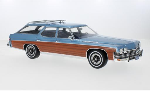 Modellautos Buick Estate 1/18 BoS Models Wagon metallise blau/Holzoptik 1974 1:18 Buick Estate 1/18 BoS Models Wagon metallise blau/Holzoptik 1974 1:18 modellautos