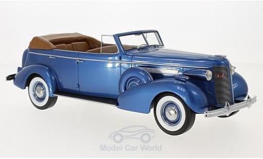 Modellautos Buick Roadmaster 1/18 BoS Models 80-C Four-Door Phaeton mettalic blau 1937 Buick Roadmaster 1/18 BoS Models 80-C Four-Door Phaeton mettalic blau 1937 modellautos
