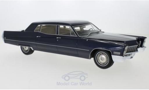 Modellautos Cadillac Fleetwood 1/18 BoS Models Series 75 Limousine mettalic blau 1967 Cadillac Fleetwood 1/18 BoS Models Series 75 Limousine mettalic blau 1967 modellautos