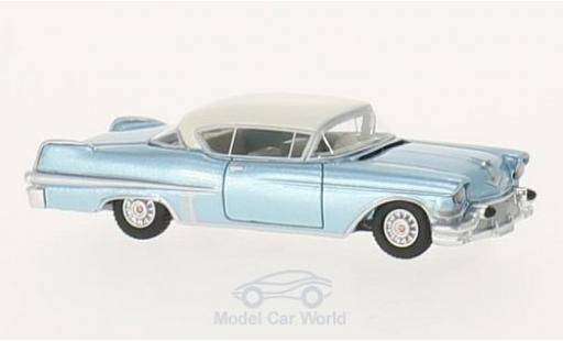 Modellautos Cadillac Series 62 1/87 BoS Models Hardtop Coupe mettalic blau/beige 1957 Cadillac Series 62 1/87 BoS Models Hardtop Coupe mettalic blau/beige 1957 modellautos