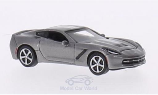 Chevrolet Corvette C7 1/87 BoS Models (C7) Stingray mettalic grau 2013 modellautos