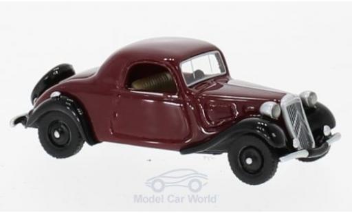 Modellautos Citroen Traction 1/87 BoS Models Avant Faux Cabriolet rot/schwarz 1936 Citroen Traction 1/87 BoS Models Avant Faux Cabriolet rot/schwarz 1936 modellautos