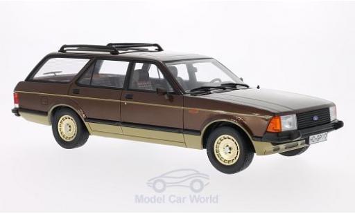 Modellautos Ford Granada 1/18 BoS Models MKII Turnier mettalic braun/gold 1980 Ford Granada 1/18 BoS Models MKII Turnier mettalic braun/gold 1980 modellautos