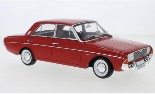 Modellautos Ford Taunus 1/18 BoS Models 20M (P5) rot 1965 Ford Taunus 1/18 BoS Models 20M (P5) rot 1965 modellautos