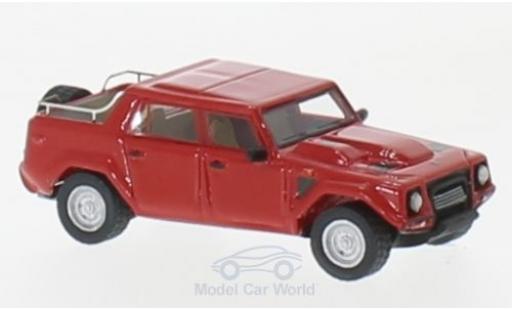 Lamborghini LM 1/87 BoS Models 002 rot 1986 modellautos