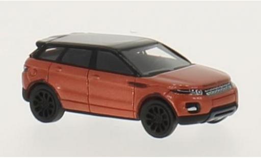 Modellautos Land Rover Range Rover 1/87 BoS Models Evoque mettalic orange/schwarz 2011 Land Rover Range Rover 1/87 BoS Models Evoque mettalic orange/schwarz 2011 modellautos