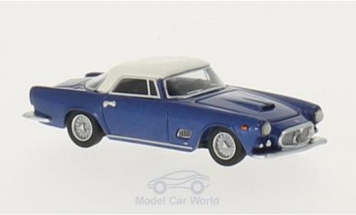 Maserati 3500 GT 1/87 BoS Models mettalic blau/weiss 1957 modellautos