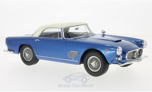 Modellautos Maserati 3500 GT 1/18 BoS Models Touring mettalic blau/weiss 1957 Maserati 3500 GT 1/18 BoS Models Touring mettalic blau/weiss 1957 modellautos