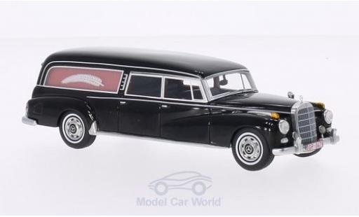 Modellautos Mercedes 300 S 1/43 BoS Models d (W189) Pollmann schwarz 1960 Bestattungsfahrzeug Mercedes 300 S 1/43 BoS Models d (W189) Pollmann schwarz 1960 Bestattungsfahrzeug modellautos
