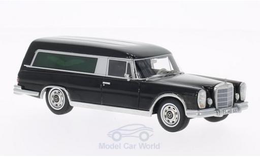 Modellautos Mercedes 600 1/43 BoS Models Pollmann schwarz Bestattungswagen Mercedes 600 1/43 BoS Models Pollmann schwarz Bestattungswagen modellautos