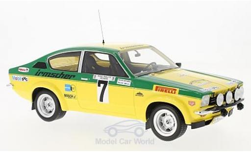Modellautos Opel Kadett GT 1/18 BoS Models C GT/E No.7 Rallye DM Rallye Hessen 1976 W.Smolej/C.Geistdörfer Opel Kadett GT 1/18 BoS Models C GT/E No.7 Rallye DM Rallye Hessen 1976 W.Smolej/C.Geistdörfer modellautos