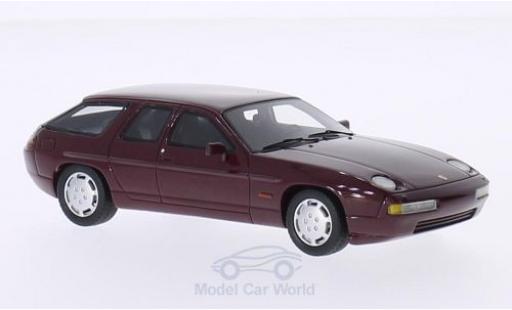 Modellautos Porsche 928 1/43 BoS Models H50 Concept mettalic rot 1987 Porsche 928 1/43 BoS Models H50 Concept mettalic rot 1987 modellautos