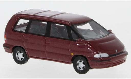 Renault Espace 1/87 BoS Models II mettalic rot 1991 modellautos
