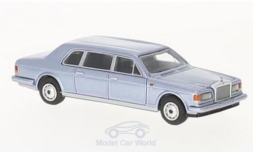 Rolls Royce Silver Spur 1/87 BoS Models II Touring Limousine mettalic blau 1985 modellautos