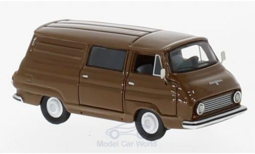 Skoda 1203 1/87 BoS Models Kastenwagen braun 1968 modellautos