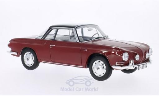 Modellautos Volkswagen Karmann 1/18 BoS Models Ghia Typ 34 rot/schwarz 1961 Volkswagen Karmann 1/18 BoS Models Ghia Typ 34 rot/schwarz 1961 modellautos