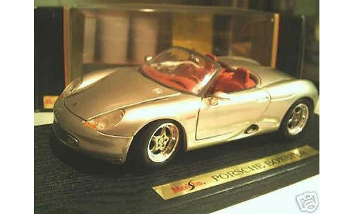 Porsche Boxster Base 1/18 Maisto grau modellautos