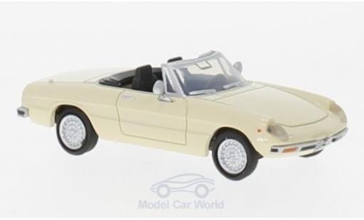 Alfa Romeo Spider 1/87 Brekina 2000 Fastback beige modellautos