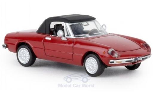 Modellautos Alfa Romeo Spider 1/87 Brekina rot 1969 geschlossen TD Alfa Romeo Spider 1/87 Brekina rot 1969 geschlossen TD modellautos