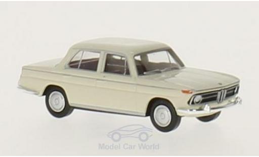 Bmw 1800 1/87 Brekina weiss modellautos